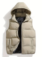 Homme Gilet À Capuche