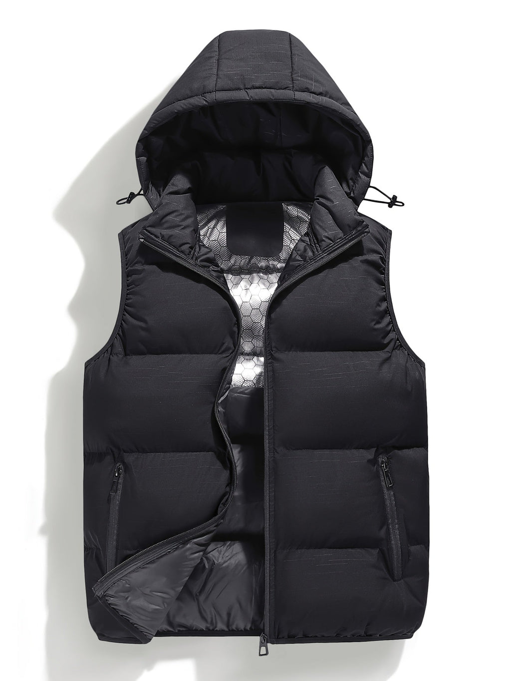 Homme Gilet À Capuche
