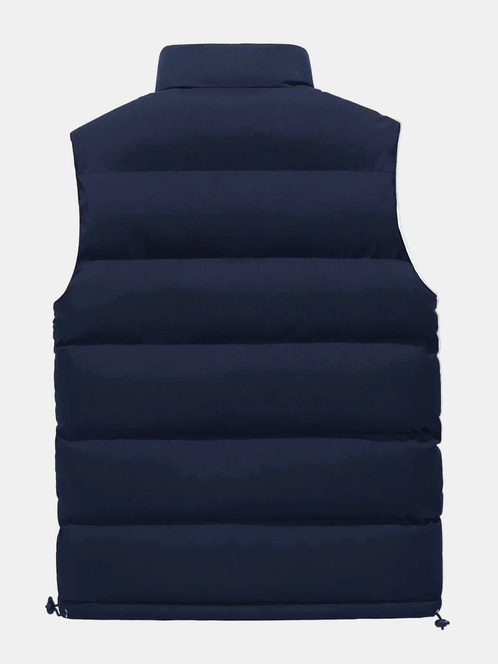 Gilet Col Montant Zippé Poches Pour Homme