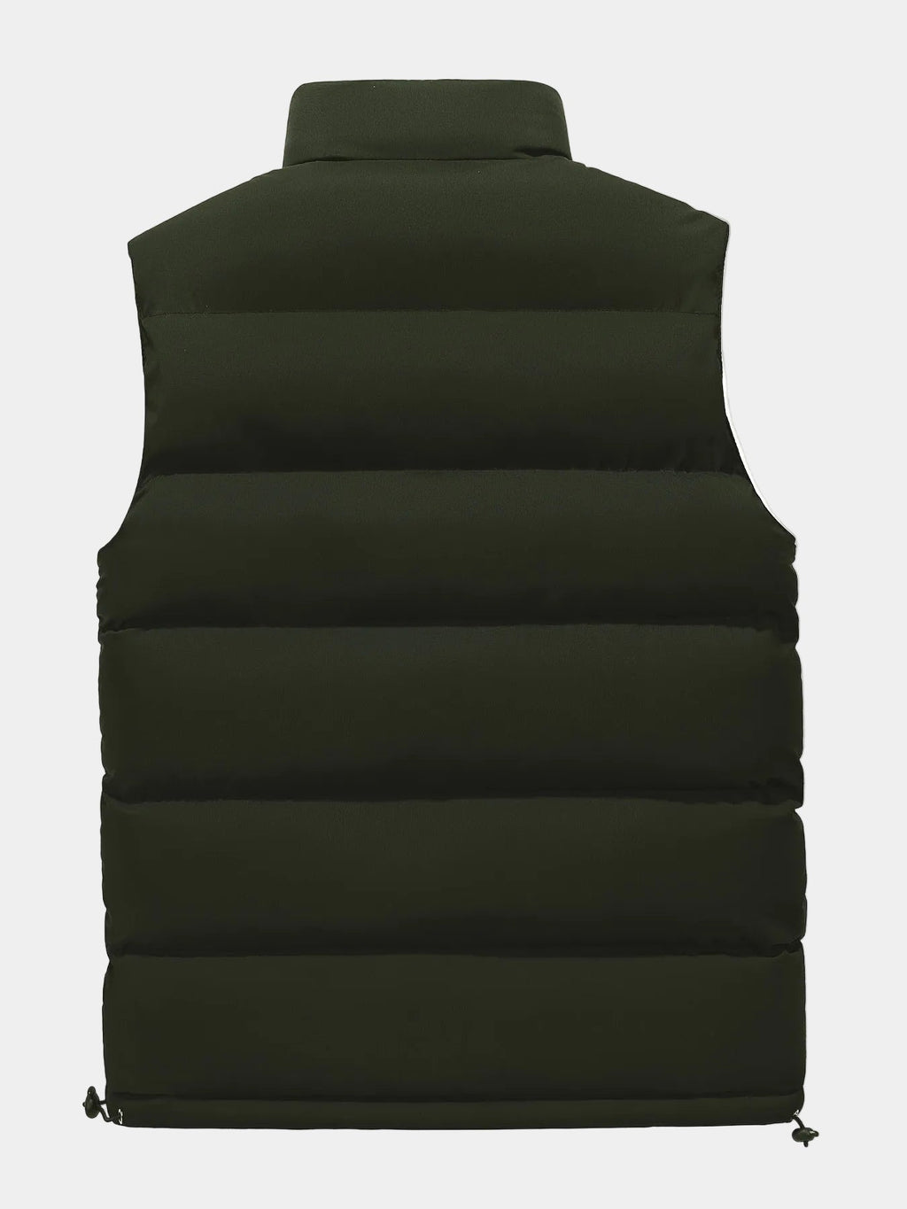 Gilet Col Montant Zippé Poches Pour Homme