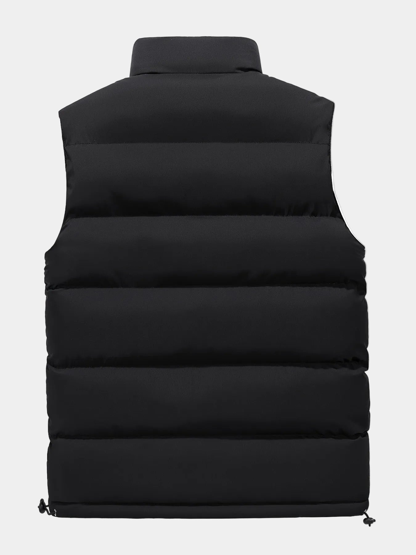 Gilet Col Montant Zippé Poches Pour Homme