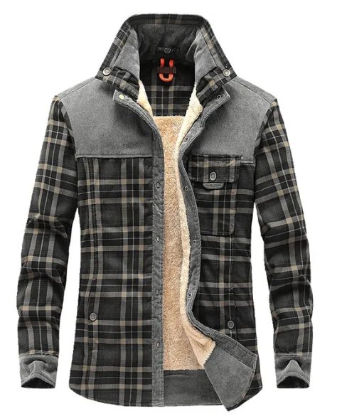 Homme Veste Sherpa
