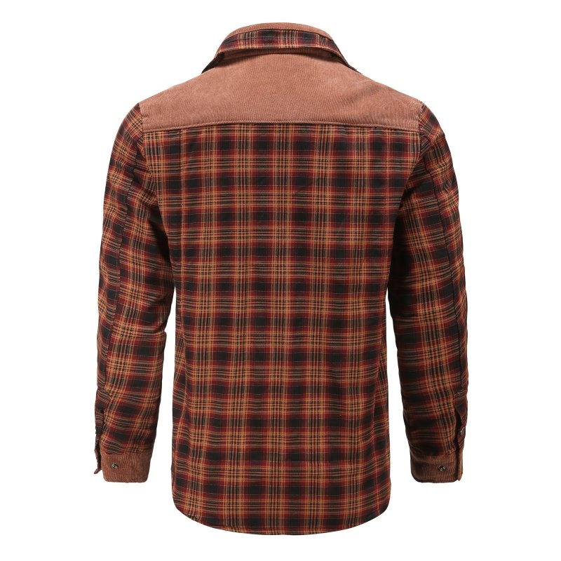 Veste Doublure Sherpa Coton Col Montant Pour Homme