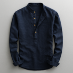 Homme Chemise Col Mao