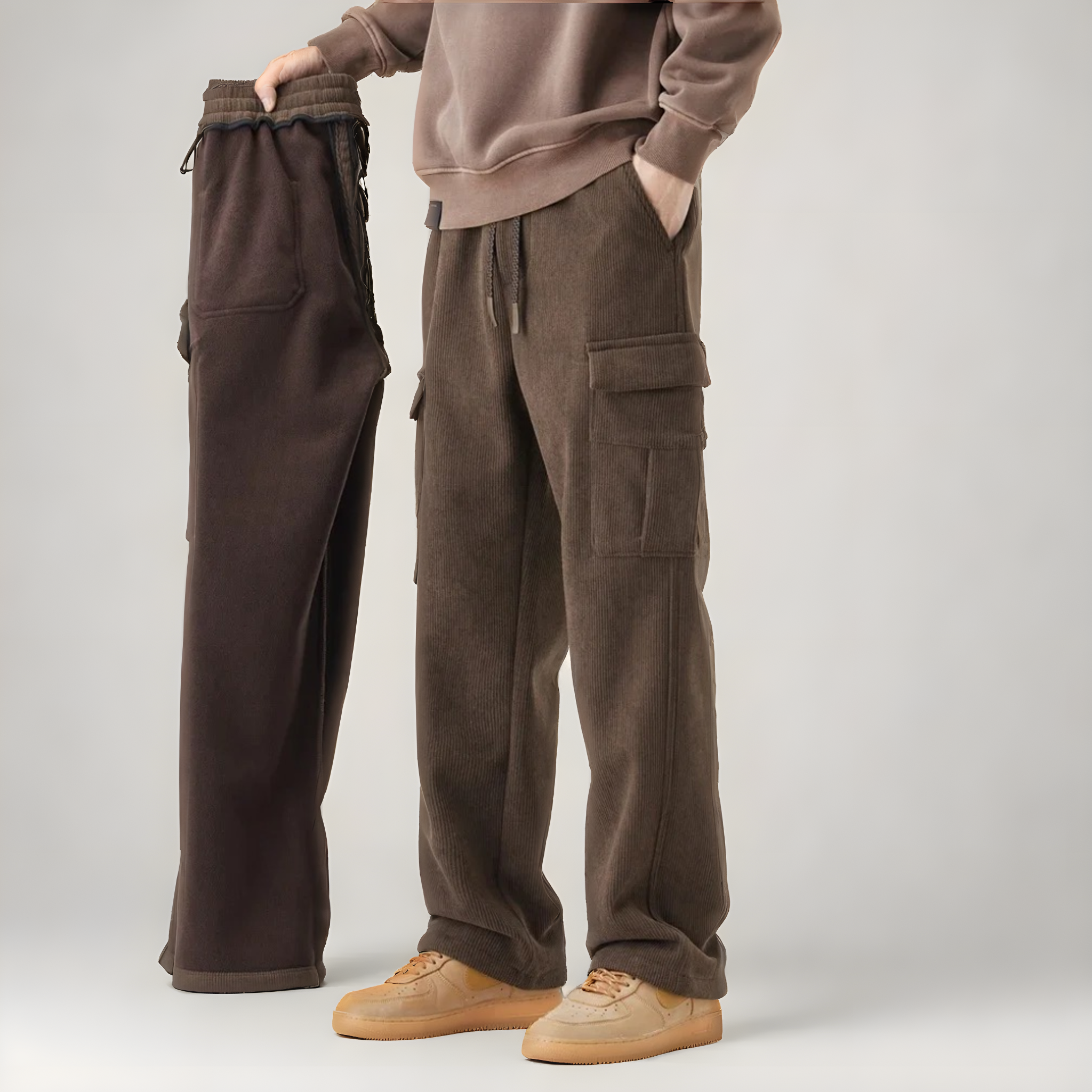Pantalon Matière Stretch Pour Homme