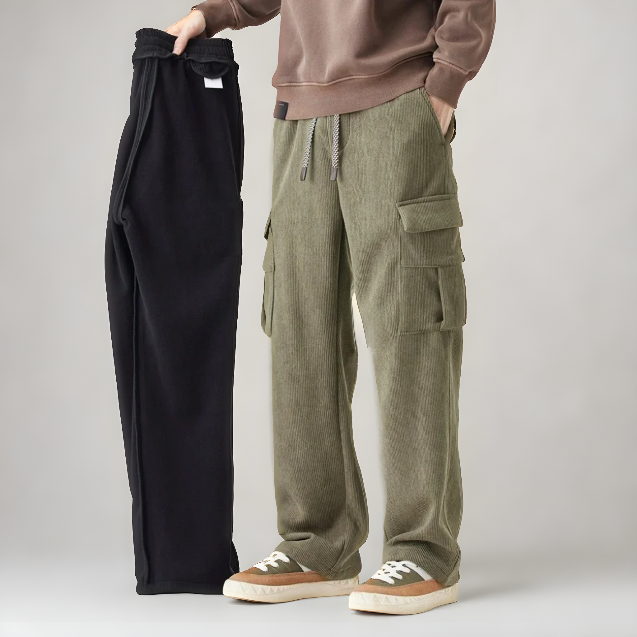 Pantalon Matière Stretch Pour Homme