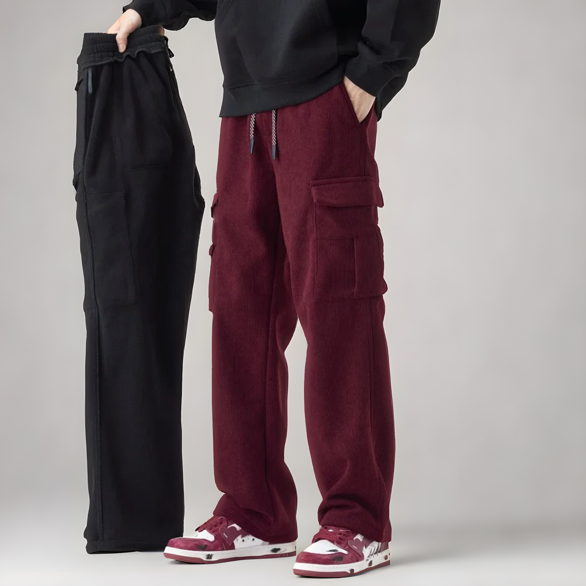 Pantalon Matière Stretch Pour Homme