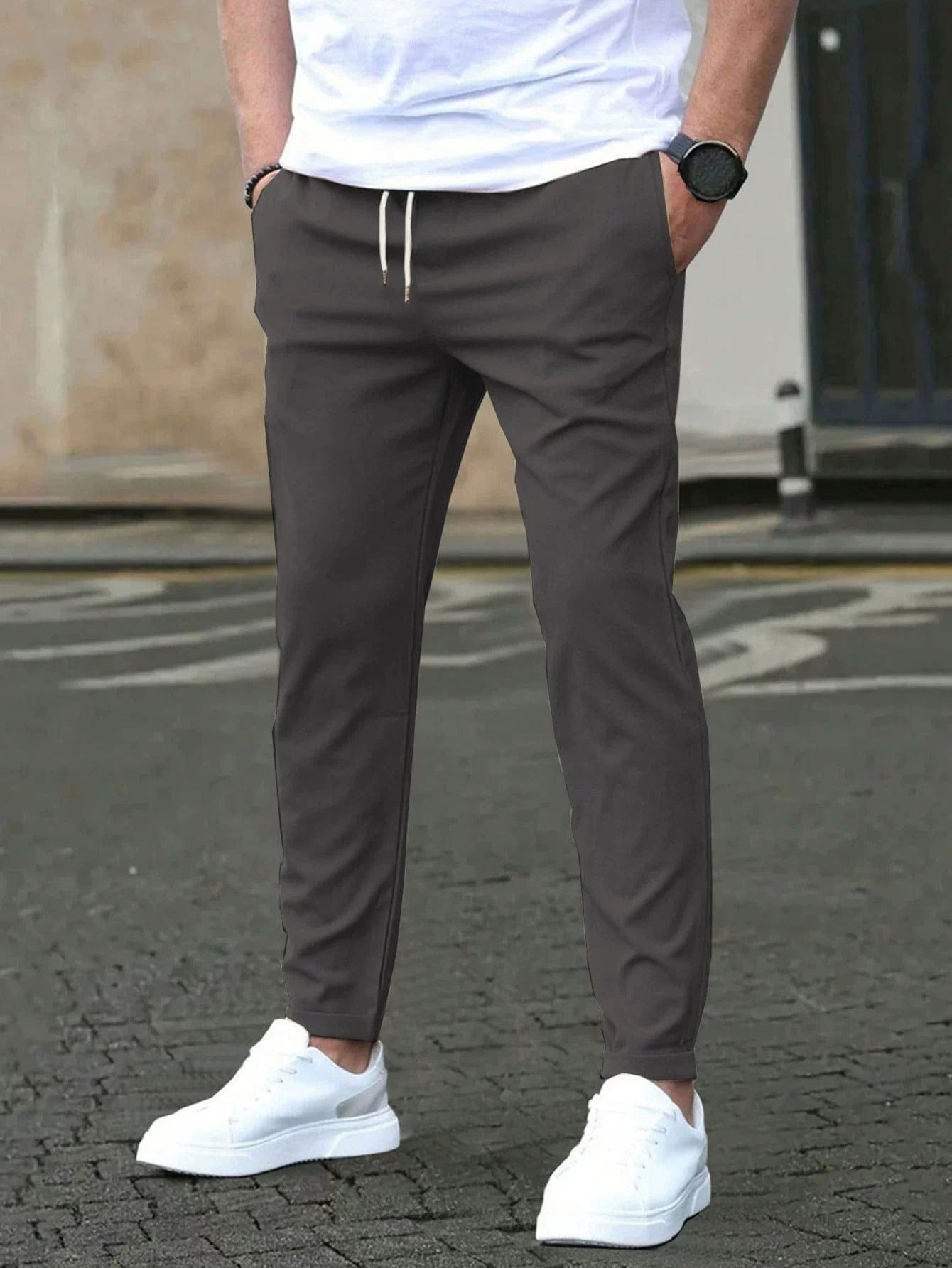 Homme Pantalon Fuselé