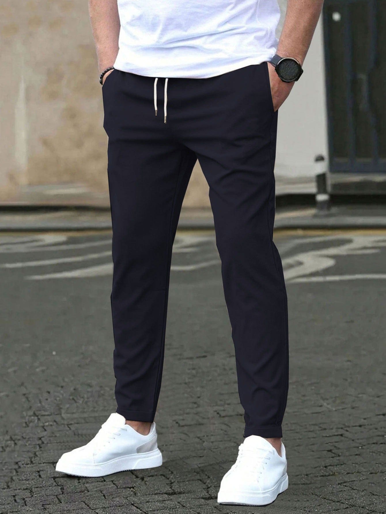 Homme Pantalon Fuselé