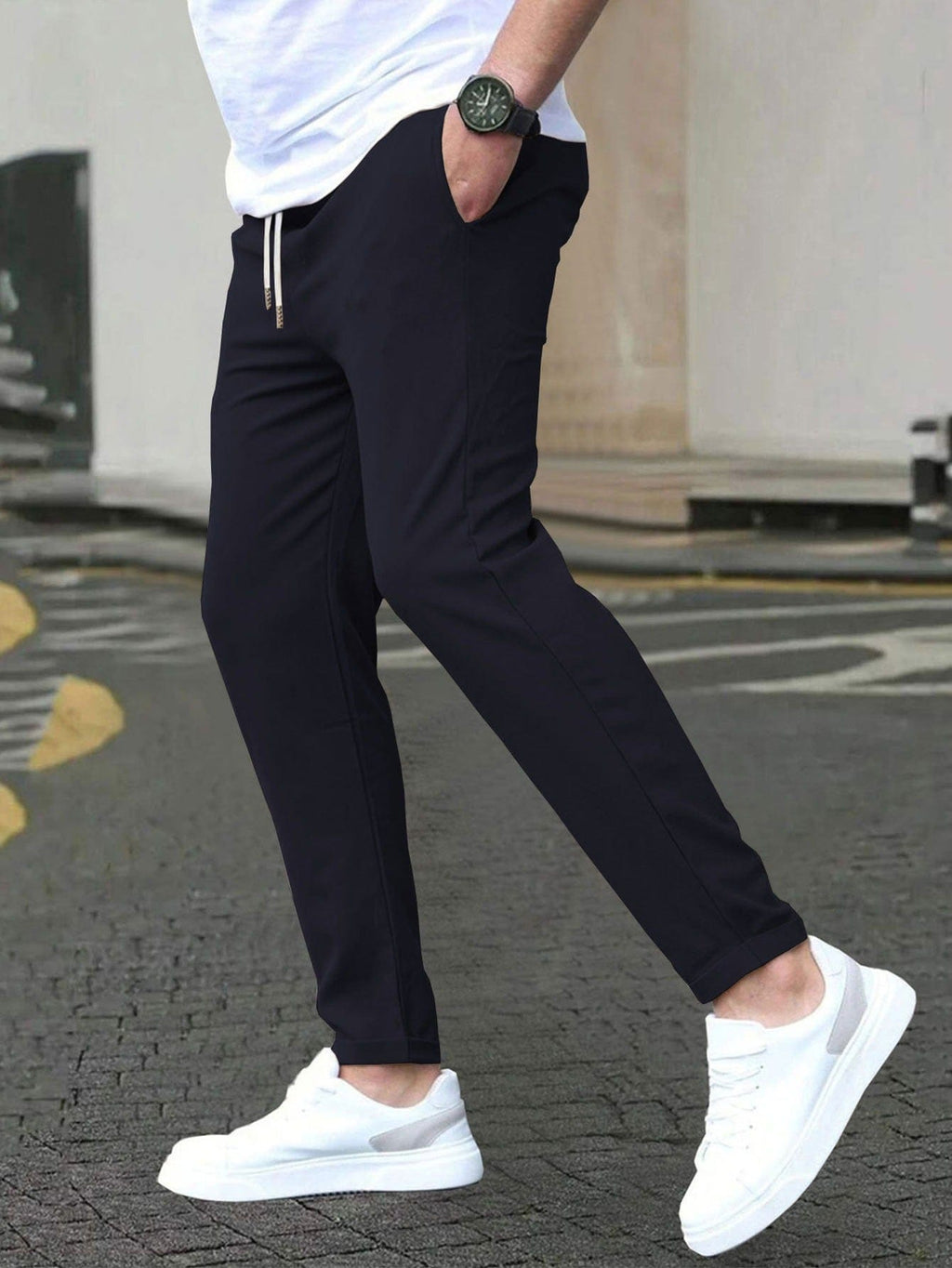 Homme Pantalon Fuselé