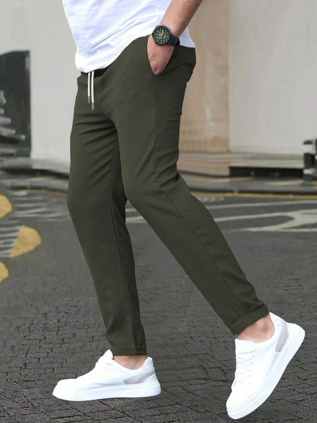 Homme Pantalon Fuselé