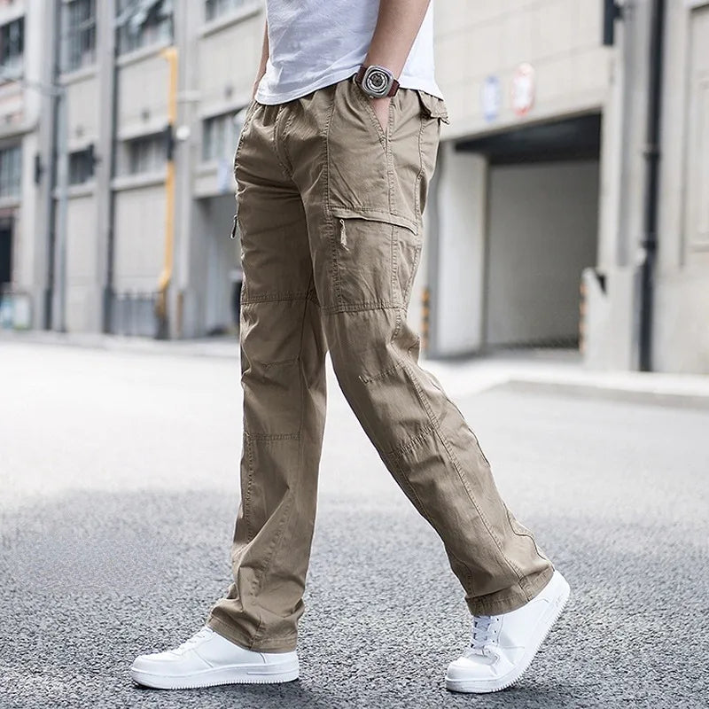 Homme Pantalon Cargo Poches