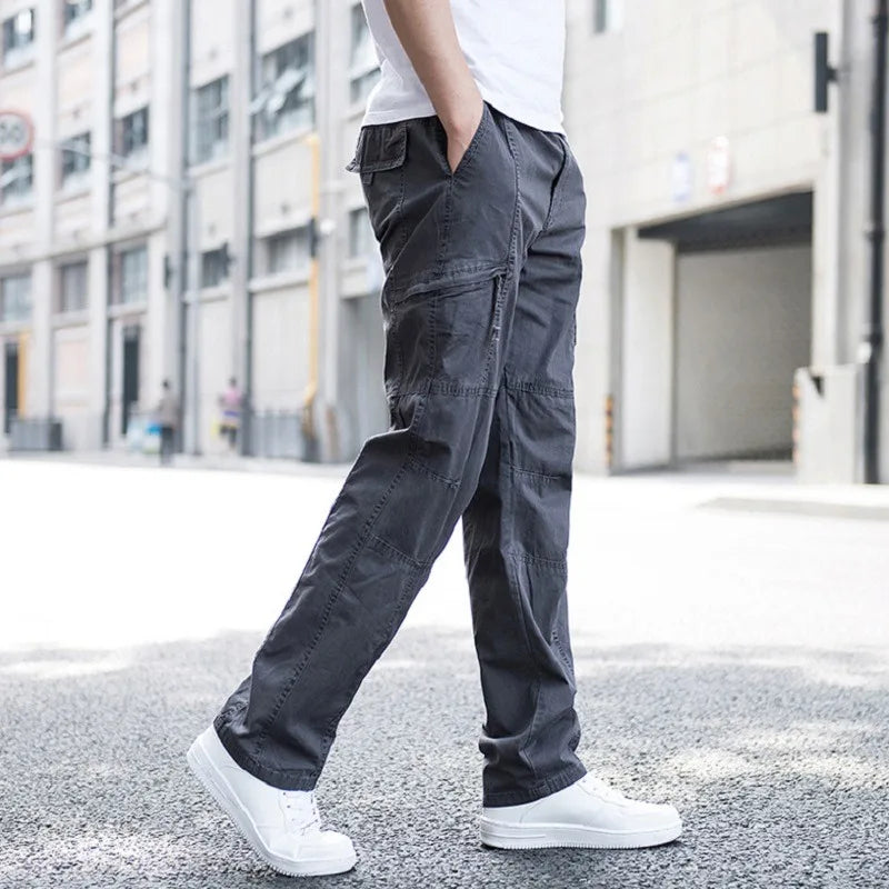 Homme Pantalon Cargo Poches