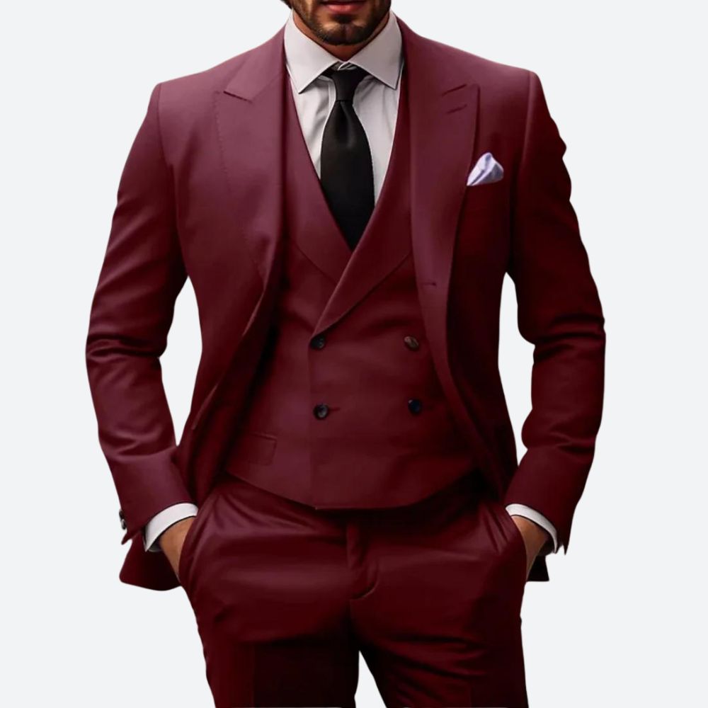 Homme Costume Trois Pièces