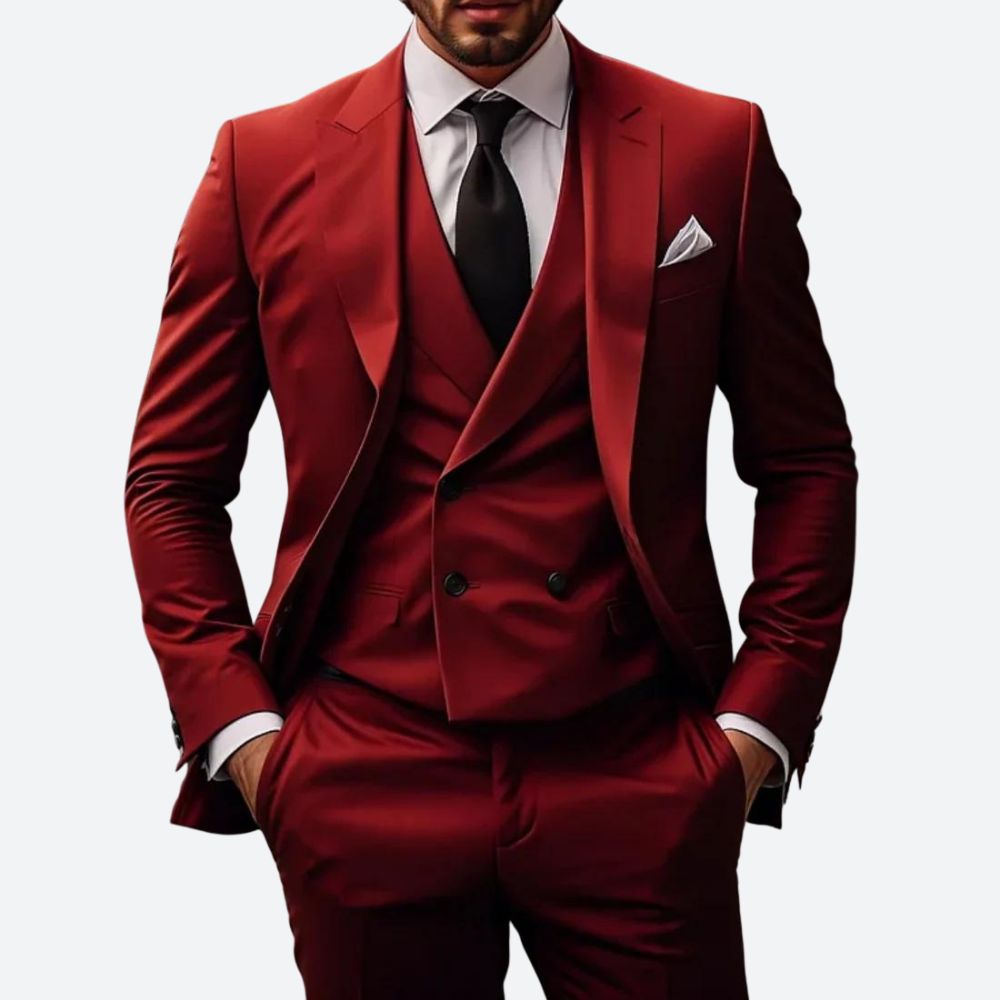 Homme Costume Trois Pièces