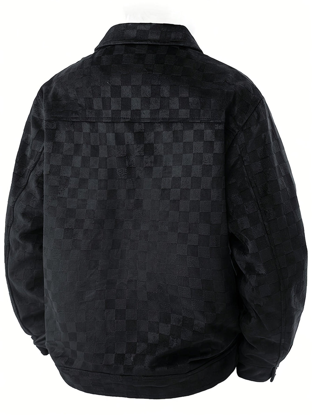 Veste Boutons Pression Poches Multiples Poche Poitrine Manches Longues Pour Homme