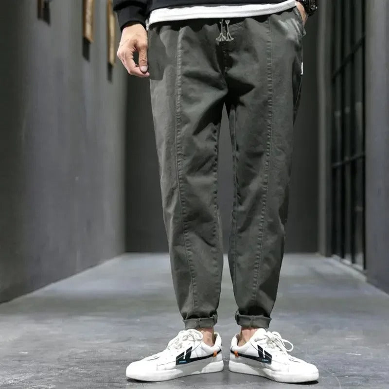 Pantalon Taille à Cordon Pour Homme
