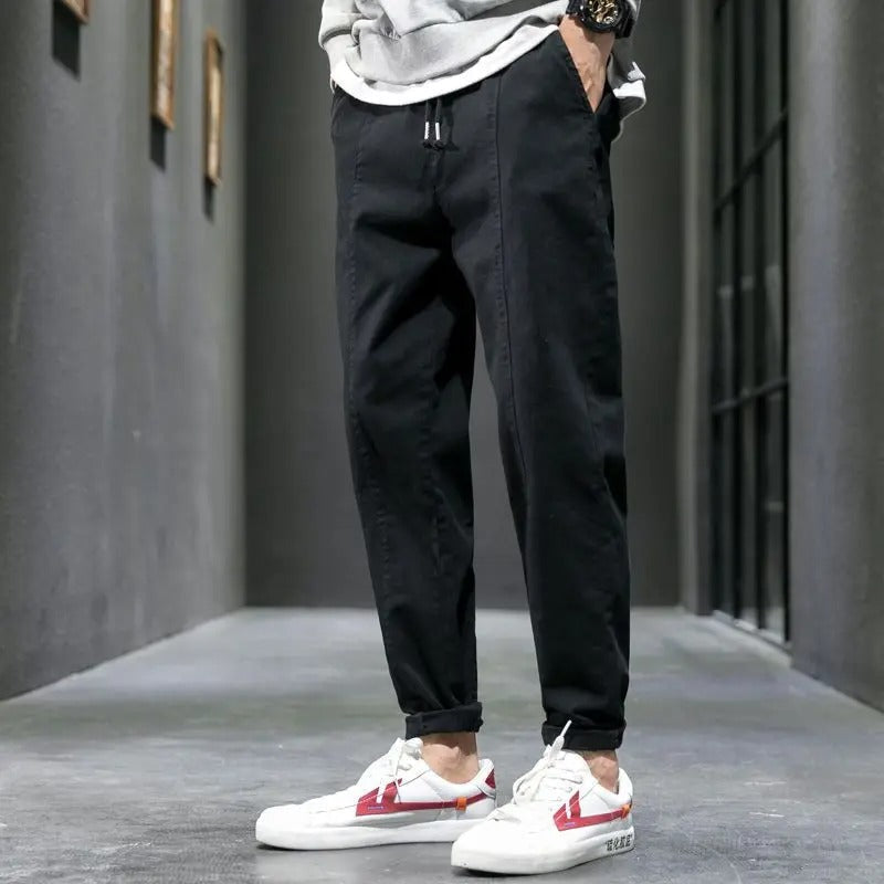 Pantalon Taille à Cordon Pour Homme