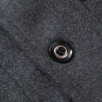Manteau Col Montant Zippé Boutonné Pour Homme