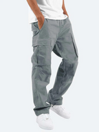 Homme Pantalon Cargo Ample