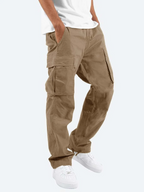 Homme Pantalon Cargo Ample