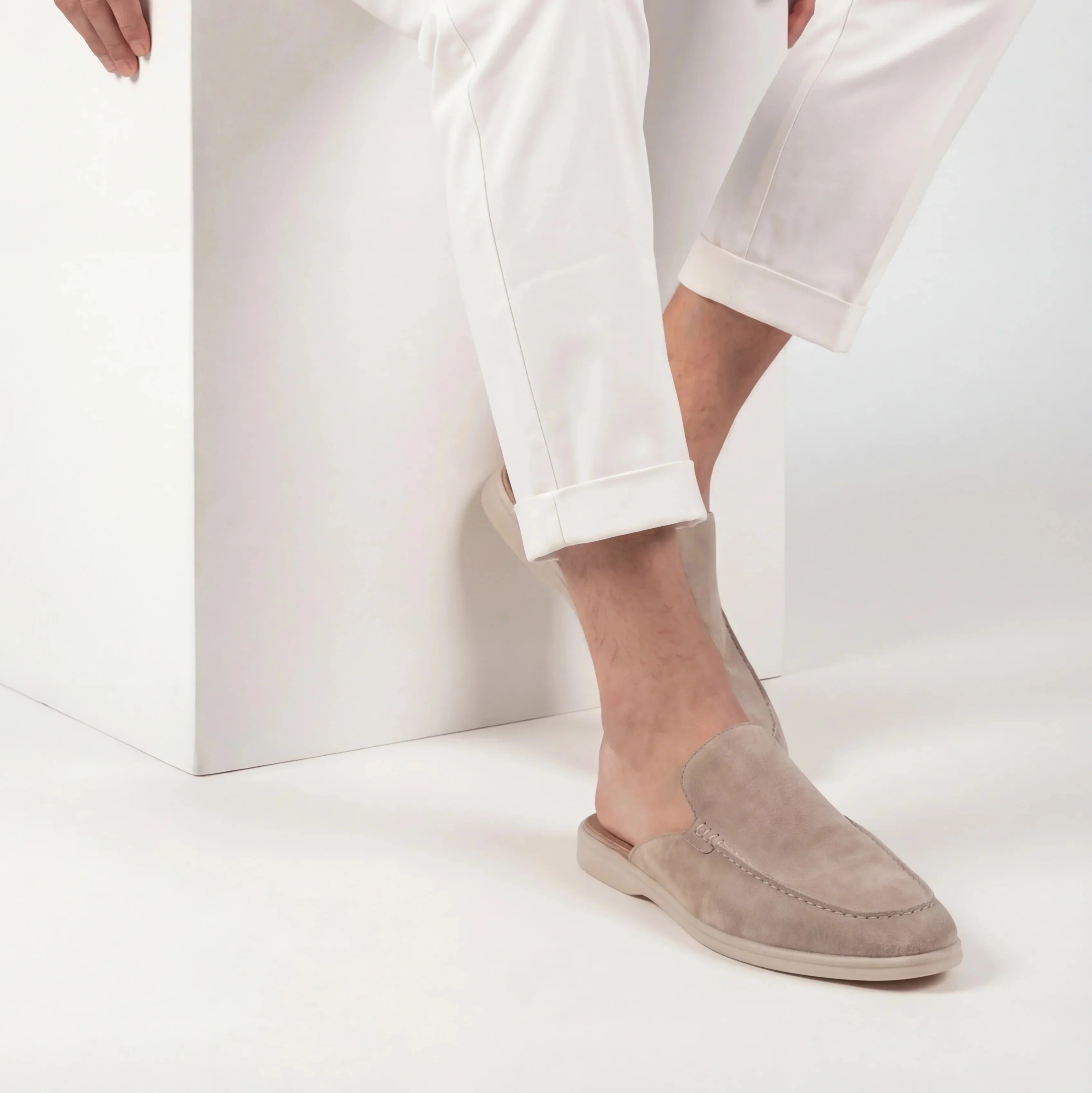 Mules À Enfiler Pour Homme