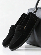 Mocassins Bride À Lacets Coutures Apparentes Pour Homme