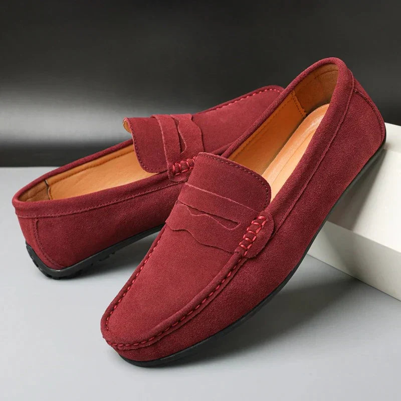 Homme Mocassins À Enfiler
