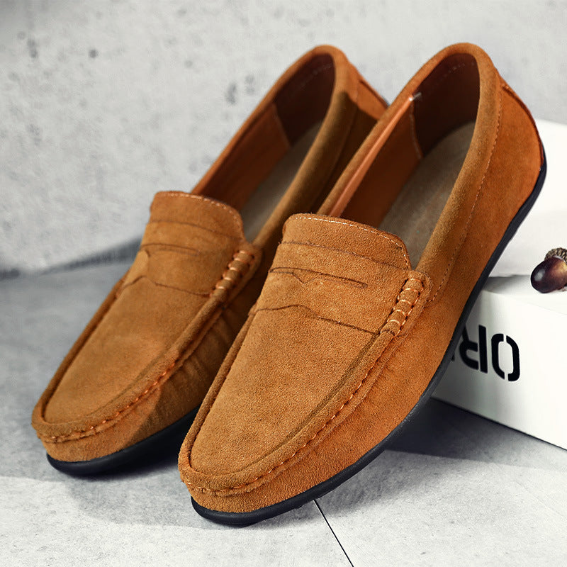 Homme Mocassins À Enfiler