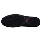 Mocassins À Enfiler Perforations Coutures Apparentes Bout Rond Pour Homme