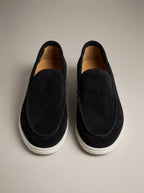 Mocassins À Enfiler Uni Coutures Apparentes Empeigne Unie Pour Homme