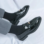 Mocassins Pampilles À Enfiler Bout Rond Pour Homme
