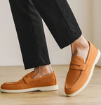 Mocassins Semelle Plateau À Lacets Bandeau Pour Homme