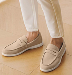Mocassins Semelle Plateau À Lacets Bandeau Pour Homme