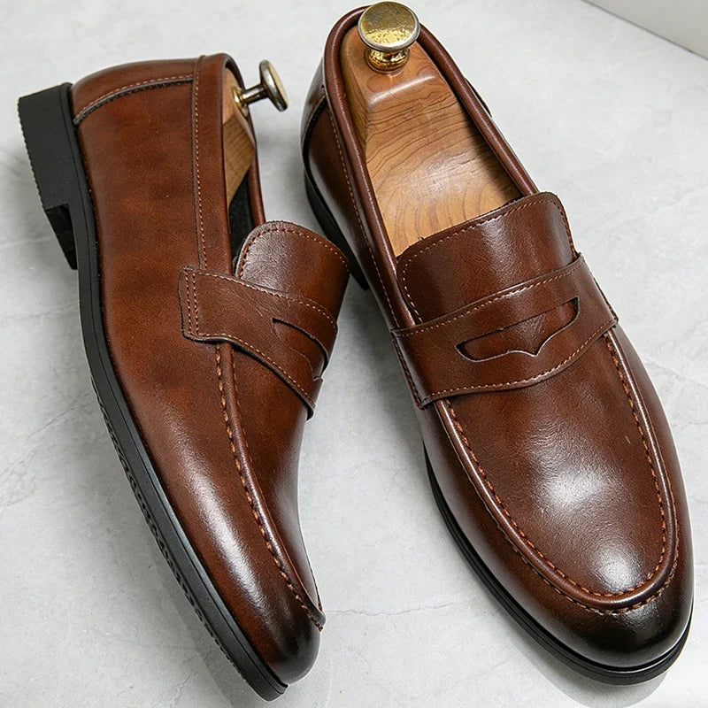 Mocassins Bandeau Basses Pour Homme