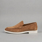 Homme Mocassins Aspect Daim