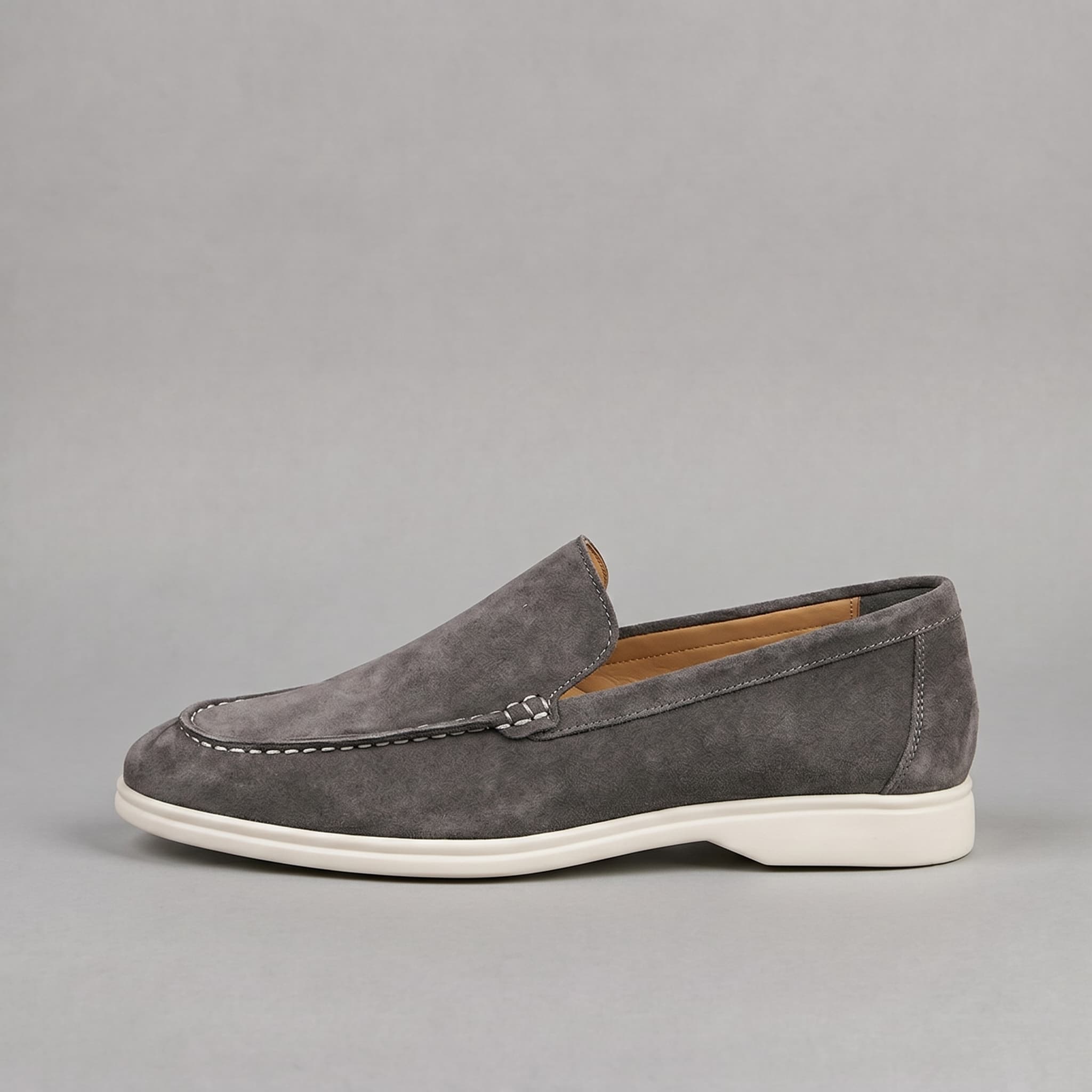 Homme Mocassins Aspect Daim
