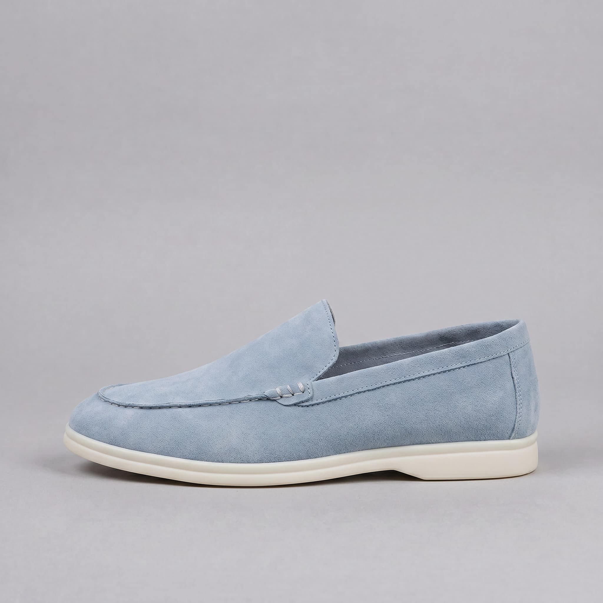 Homme Mocassins Aspect Daim