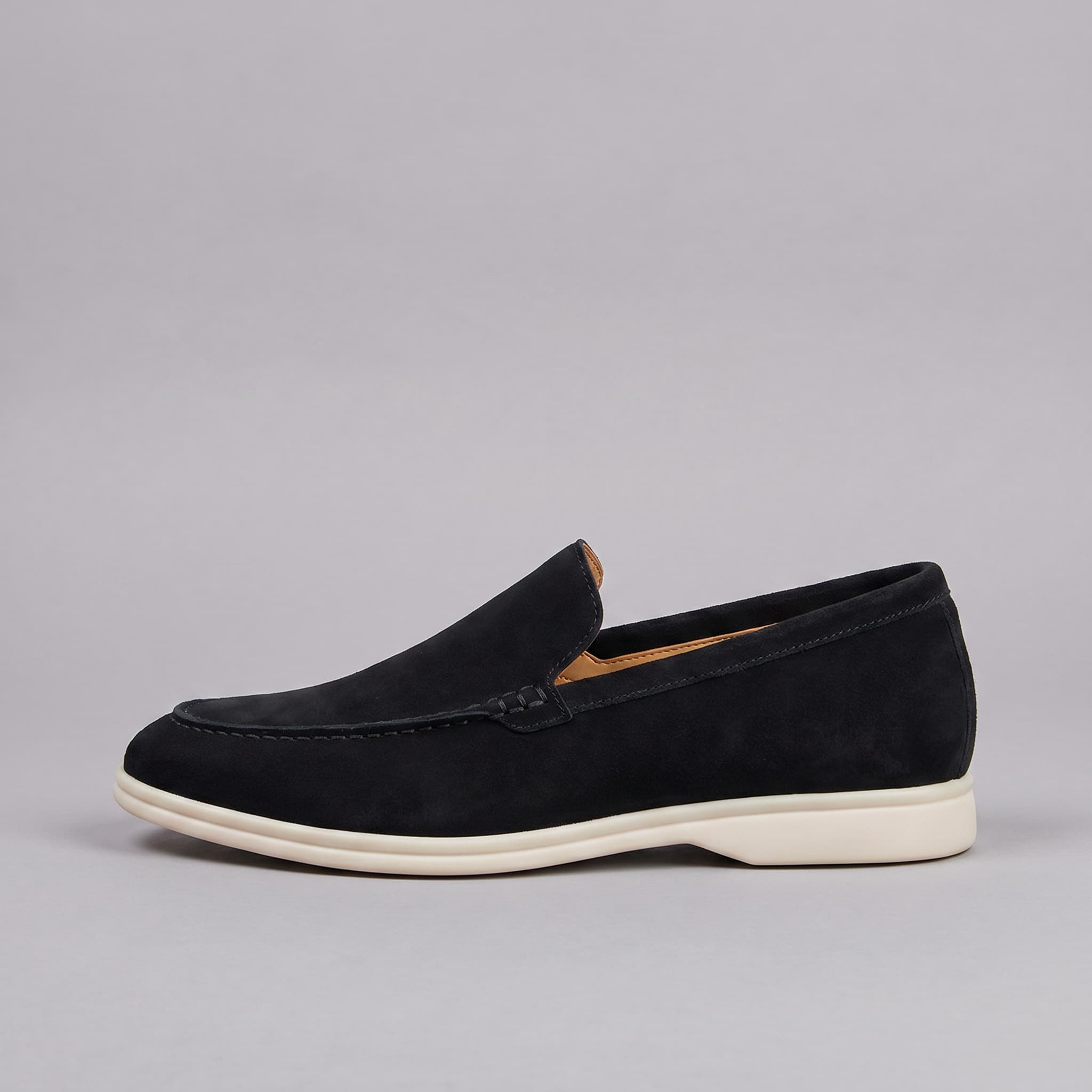 Homme Mocassins Aspect Daim