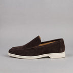 Homme Mocassins Aspect Daim