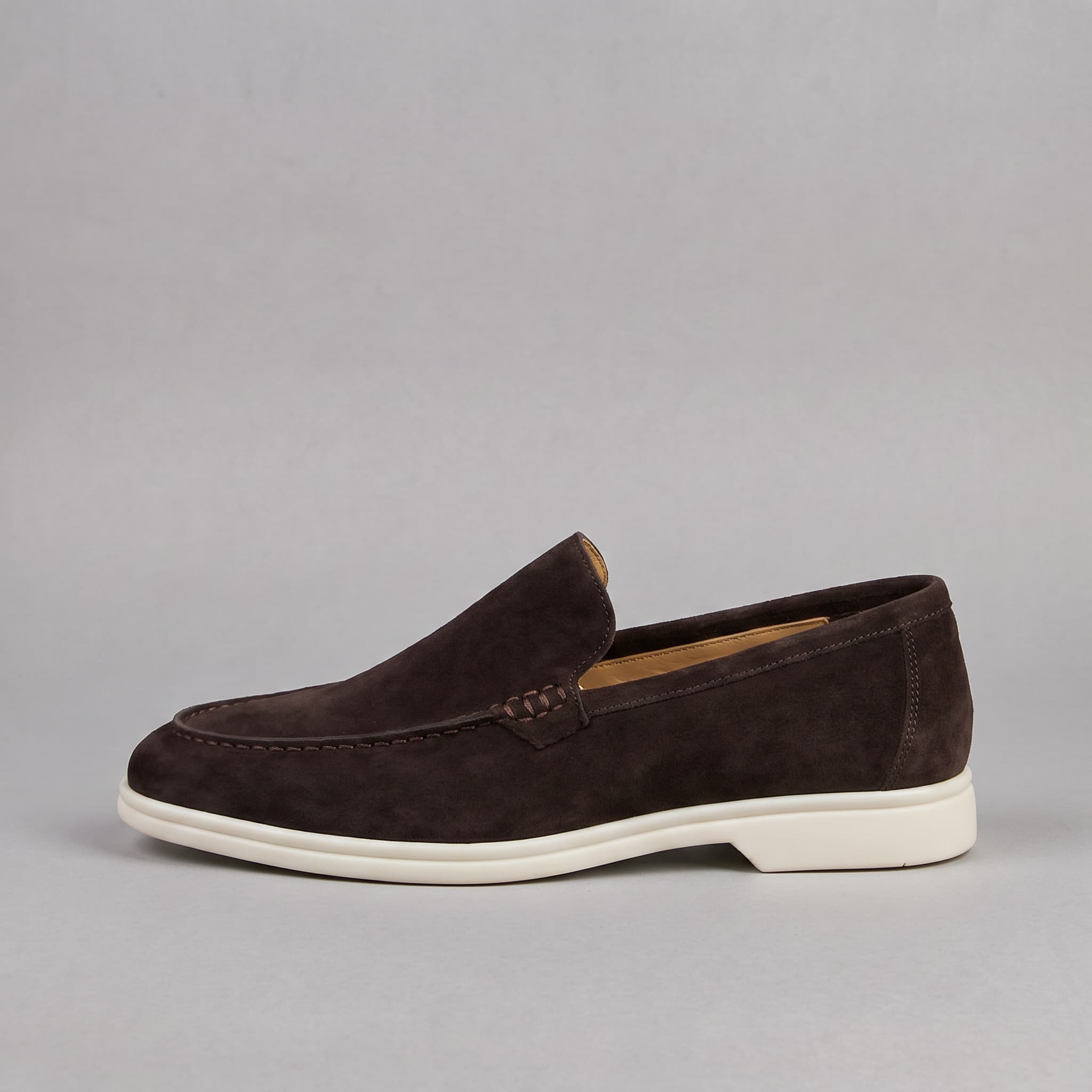 Homme Mocassins Aspect Daim