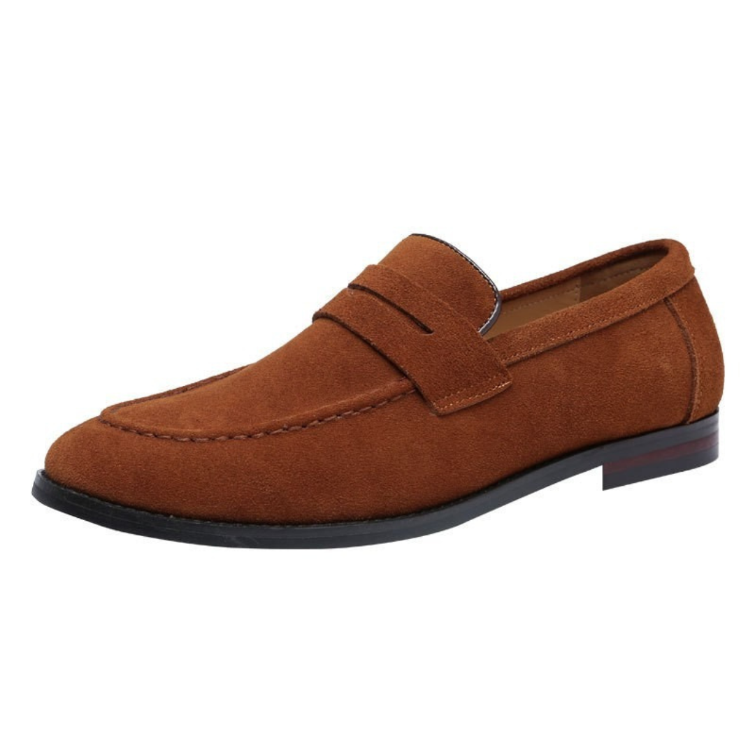 Mocassins Penny Semelle Basse Bride À Enfiler Pour Homme