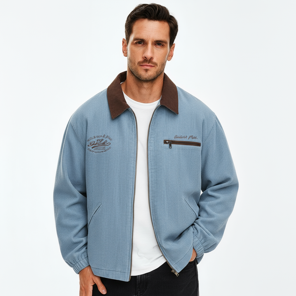 Veste Zippée Légère Superposable Pour Homme