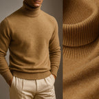 Pull Maille Côtelée Coupe Structurée Pour Homme