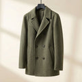 Homme Manteau Croisé Laine