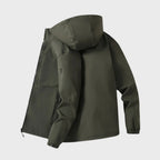 Veste Softshell Déperlante À Capuche Zippée Pour Homme