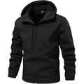 Veste Softshell Déperlante À Capuche Zippée Pour Homme