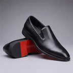 Homme Mocassins Aspect Cuir