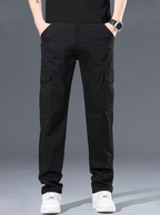 Pantalon Cargo Poches Coupe Droite Pour Homme