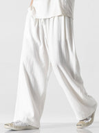 Homme Pantalon Ample Cordon